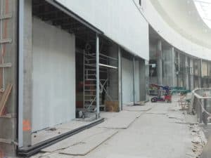 Baustelle Schaufenster Lieferung und Montage in Poznan