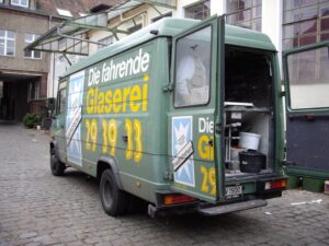 Werkstattwagen Glaserei Plickert